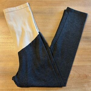 Motherhood Maternity Full Panel Cropped Leggings in Dark Gray, Sz Small